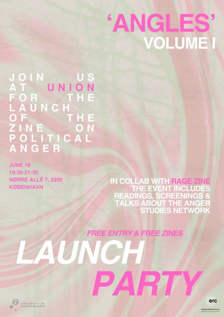 Poster on ANGLES Zine Vol I
